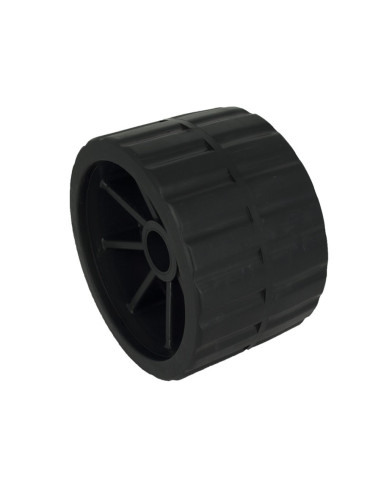 GALET NOIR Ø 120 mm - L 75 mm -  AXE 21
