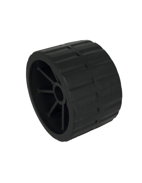 GALET NOIR Ø 120 mm - L 75 mm -  AXE 21