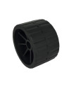 GALET NOIR Ø 120 mm - L 75 mm -  AXE 21