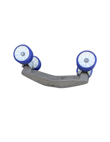 BASCULE COMPLETE AVEC 4 GALETS TYPE BOGGIE (metal) Sunway