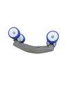 BASCULE COMPLETE AVEC 4 GALETS TYPE BOGGIE (metal) Sunway