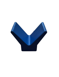 GALET DE V D'ETRAVE SOUPLE   - SUPPORT DE PROUE COLORIS BLEU