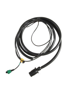 FAISCEAU REMORQUE avec GAINE - PRISE 7 PLOTS - 5 METRES (Connerctique Carrée ronde)