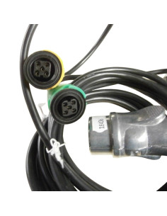 FAISCEAU REMORQUE - PRISE 7 PLOTS - 3 METRES (Connerctique Carrée ronde) 2