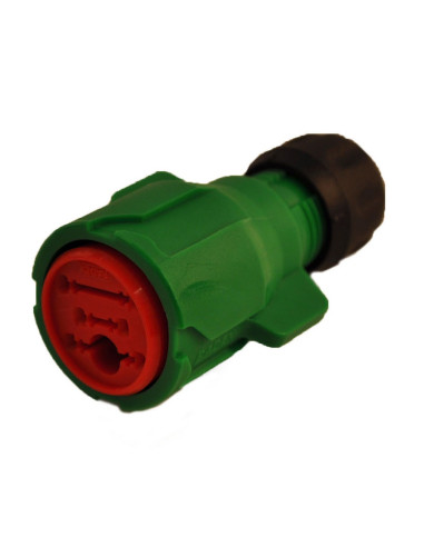 RADEX CONNECTEUR FEUX 8500 VERT DROIT
