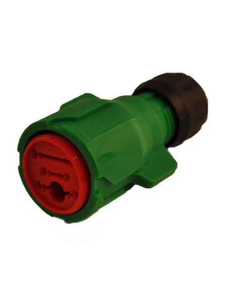 RADEX CONNECTEUR FEUX 8500 VERT DROIT