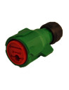 RADEX CONNECTEUR FEUX 8500 VERT DROIT