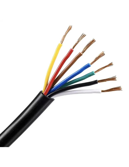 CABLE 7 CONDUCTEURS (7 X 1 mm2) POUR REMORQUE (VENDU AU METRE)
