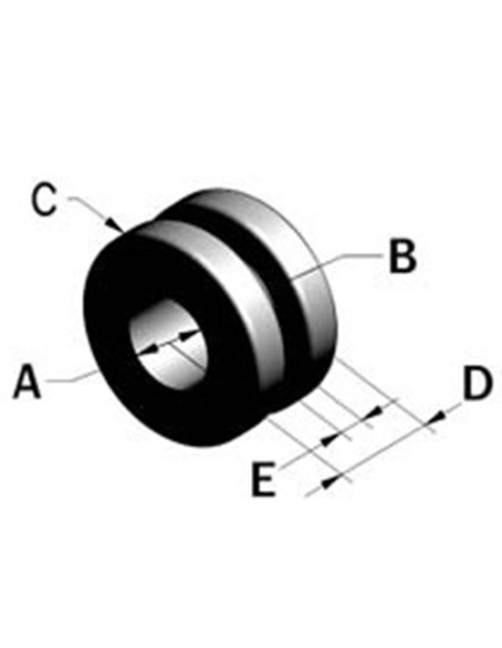 Passe-fil Ø 29 mm / Ø 15 mm