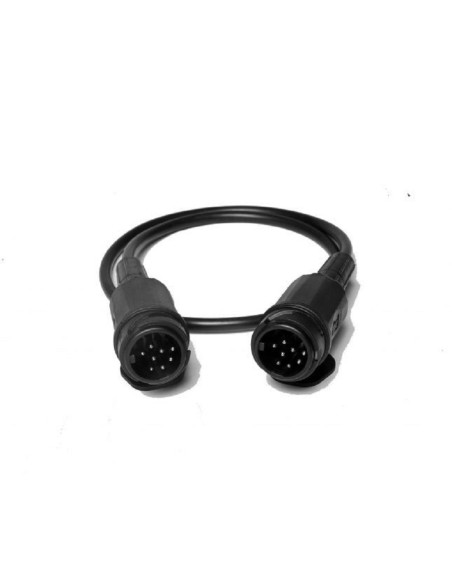 RALLONGE 13 BROCHE MALE - MALE 1 METRE