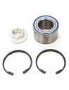 KIT ROULEMENT CARTOUCHE 34*64*37 + 2 CIRCLIPS + ECROU (knott nieper wap schleg)
