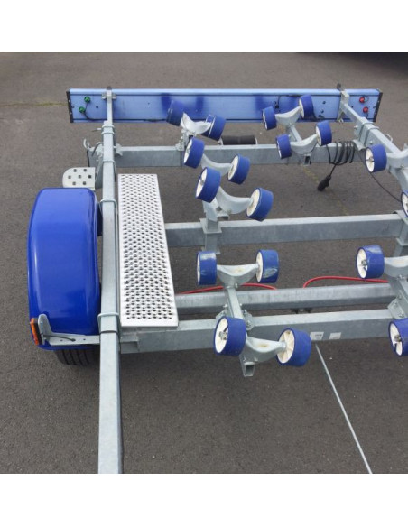 Rampe marche pied Longueur 1200 mm Largeur 200 mm Charge 200 kg