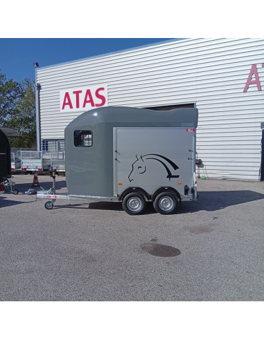 GOLD ORIGINS  ALULINE Van chevaux 2 PLACES (Gris)