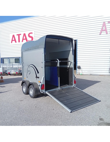 GOLD ORIGINS  ALULINE Van chevaux 2 PLACES (Gris)