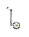 ROUE JOCKEY PREMIUM Ø 48 avec TEMOIN DE CHARGE 