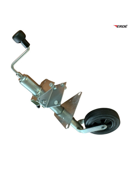 ROUE JOCKEY TELESCOPIQUE Ø 48 TIMON en V (Erdé)