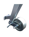 ROUE JOCKEY CARRE 70*70 RENFORCEE TP  BRAS SOUDE (Gourdon)