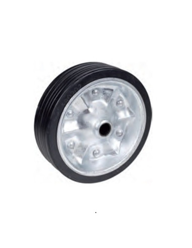 ROULETTE GALET 200*50 DUR AVEC JANTE ACIER ALKO (pièce d'origine)