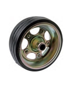 ROULETTE GALET 230*80 DUR AVEC JANTE ACIER ALKO (pièce d'origine)