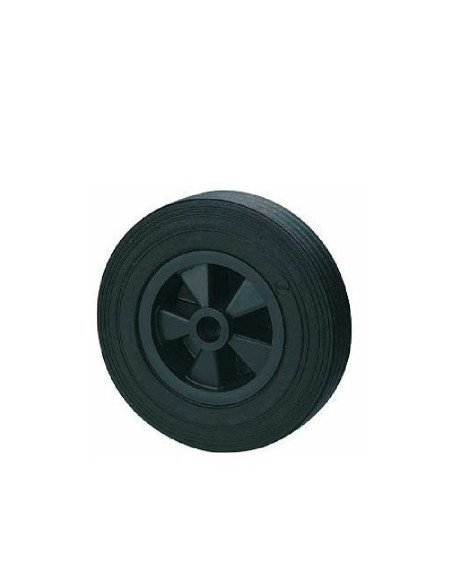 ROULETTE GALET 200*50 DUR AVEC JANTE PLASTIQUE