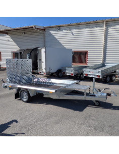 PORTE ENGIN 260*150 1 ESSIEU 1800 KG (Martz)