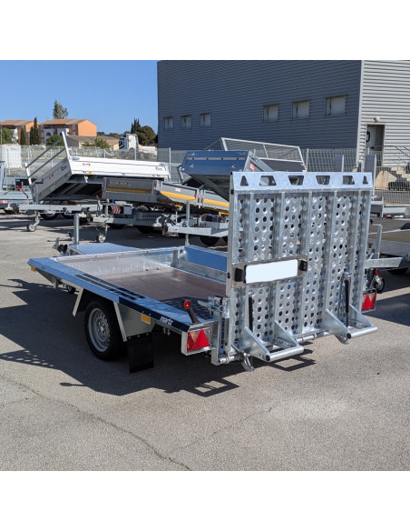 PORTE ENGIN 260*150 1 ESSIEU 1800 KG (Martz)