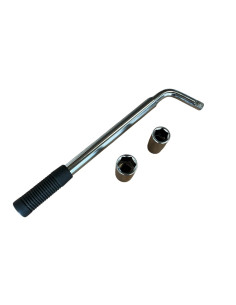 DEMONTE ROUE TELESCOPIQUE AVEC 2 DOUILLES DE 17/19 ET 21/23