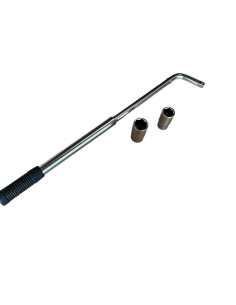 DEMONTE ROUE TELESCOPIQUE AVEC 2 DOUILLES DE 17/19 ET 21/23 2