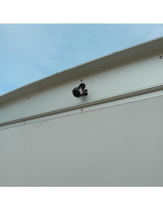 FOURGON C400 "CAMERA" 320*167*201 1300 KG BOIS & POLY GRIS (Stock uniquement) Debon 2