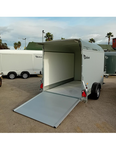 FOURGON C400 "CAMERA" 320*167*201 1300 KG BOIS & POLY GRIS (Stock uniquement) Debon