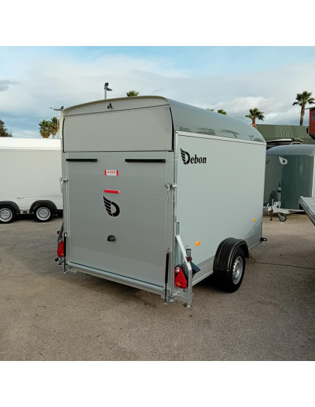 FOURGON C400 "CAMERA" 320*167*201 1300 KG BOIS & POLY GRIS (Stock uniquement) Debon