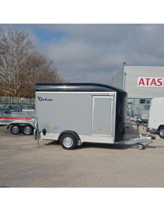 FOURGON C400 320*167*200 1300 KG BOIS & POLY GRIS-NOIR +P LATERALE (Debon) Stock uniquement