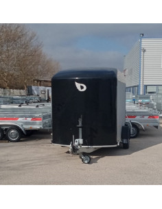 FOURGON C400 320*167*200 1300 KG BOIS & POLY GRIS-NOIR +P LATERALE (Debon) Stock uniquement 2