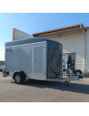 FOURGON C400 315*164*201 1300 KG ALU & POLY GRIS + P.LATERALE (Debon)