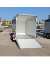 FOURGON C400 315*164*201 1300 KG ALU & POLY GRIS + P.LATERALE (Debon)