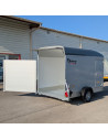 FOURGON C400 315*164*201 1300 KG ALU & POLY GRIS + P.LATERALE (Debon)