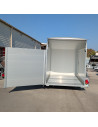 FOURGON C400 315*164*201 1300 KG ALU & POLY GRIS + P.LATERALE (Debon)