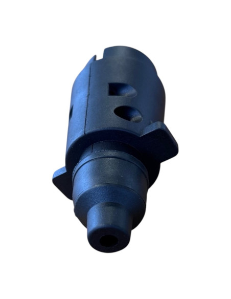 PRISE MALE 7 PLOTS CORPS PLASTIQUE 12V