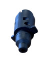 PRISE MALE 7 PLOTS CORPS PLASTIQUE 12V