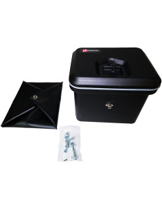COFFRE ROTOMOULE GRAND MODELE + HOUSSE - CCT4 (Yo remorques) 500 x 370 x 400