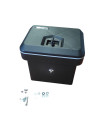 COFFRE ROTOMOULE GRAND MODELE + HOUSSE - CCT4 (Yo remorques) 500 x 370 x 400