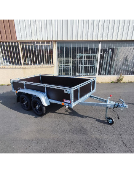 BOIS - 251x133x40 - 500 KG PTC - 2 ESSIEUX - 45450 (Lider)