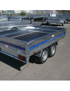 TOLEDE - 253x147x30 - 500 KG - 2 ESSIEUX - ROUES DESSOUS - 44550 (Lider) 2