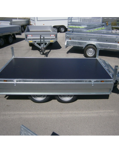 TOLEDE - 253x147x30 - 500 KG - 2 ESSIEUX - ROUES DESSOUS - 44550 (Lider)