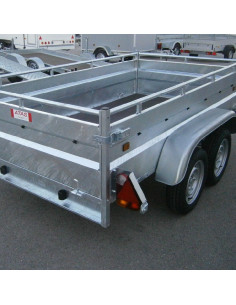 ROBUST - 253x134x54 500 KG - 2 ESSIEUX - 39394 (Lider)