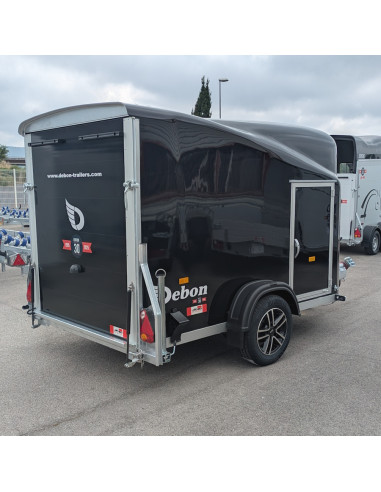 CARGO NOIR 300*150*165 - 1300 KG  P. LATERALE  JANTES ALU (Debon)