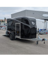 CARGO NOIR 300*150*165 - 1300 KG  P. LATERALE  JANTES ALU (Debon)