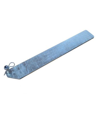PLAQUE / PLATINE DE BIELETTE CAMPING CAR - LONGUE (Yo Remorques)