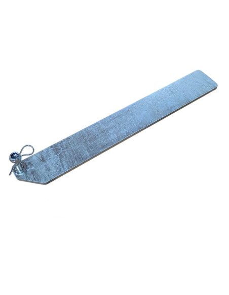 PLAQUE / PLATINE DE BIELETTE CAMPING CAR - LONGUE (Yo Remorques)
