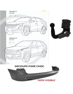 2959T60 ATTELAGE OMODA 5 EV 03/24 -  JAECOO J7 01/25 - 